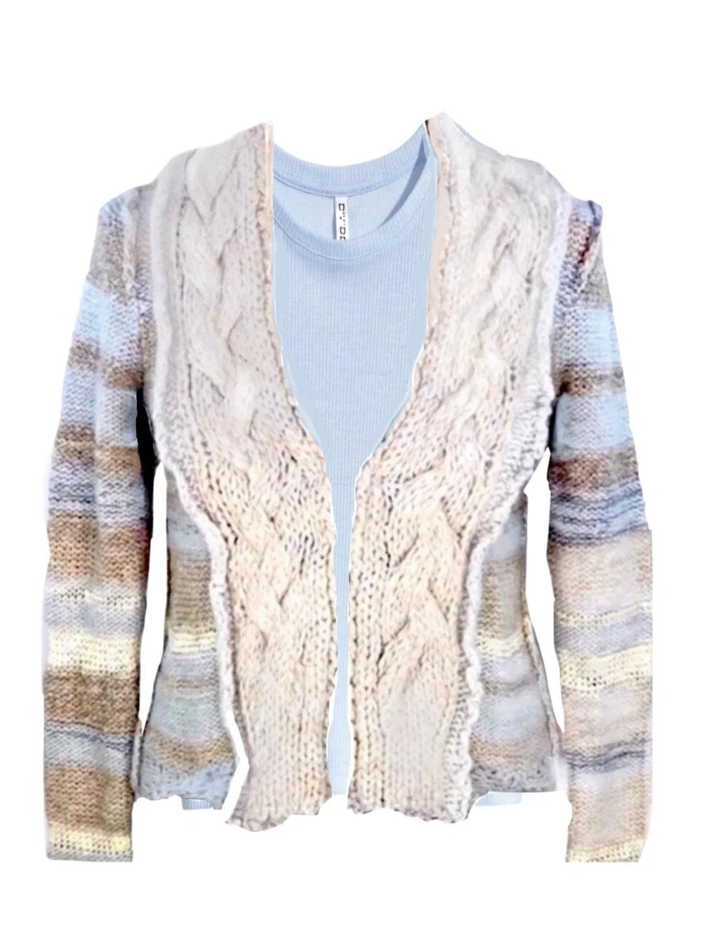 Free People Long Sleeve Cardigan Sweater Size M